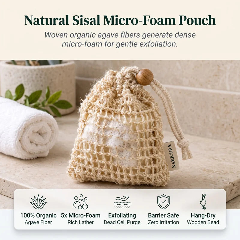 2x Exfoliating Pouches